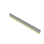 Samtec-SSQ-149-02-T-S-RA Connector Headers and PCB Receptacles Conn Socket Strip SKT 49 POS 2.54mm Solder RA Side Entry Thru-Hole Bulk