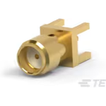 TE Connectivity-1053354-1 Connector RF Conn SMA 0Hz to 18GHz 50Ohm Solder ST Thru-Hole F Gold Bag