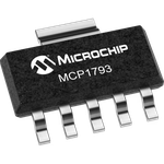 Microchip Technology-MCP1793T-5002H/DC Linear Regulators LDO Regulator Pos 5V 0.1A 6-Pin(5+Tab) SOT-223 T/R