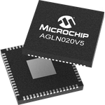 Microchip Technology-AGLN020V5-QNG68I Field Programmable Gate Arrays - FPGAs FPGA IGLOO nano Family 20K Gates 130nm Technology 1.5V 68-Pin QFN EP Tray