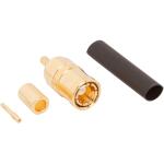 Amphenol RF-142229 Connector RF Conn SMB 0Hz to 4GHz 50Ohm Crimp ST Cable Mount PL Gold