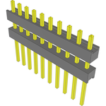 Samtec-EW-10-09-G-S-300 Connector Headers and PCB Receptacles Conn Board Stacker HDR 10 POS 2.54mm Solder ST Top Entry Thru-Hole Bulk