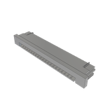Samtec-ZF1-20-01-T-WT Connector FFC-FPC Conn FFC Connector SKT 20 POS 1mm Solder RA SMD Tube
