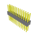 Samtec-ZW-13-11-G-D-695-115 Connector Headers and PCB Receptacles Conn Board Stacker HDR 26 POS 2.54mm Solder ST Top Entry Thru-Hole Bulk