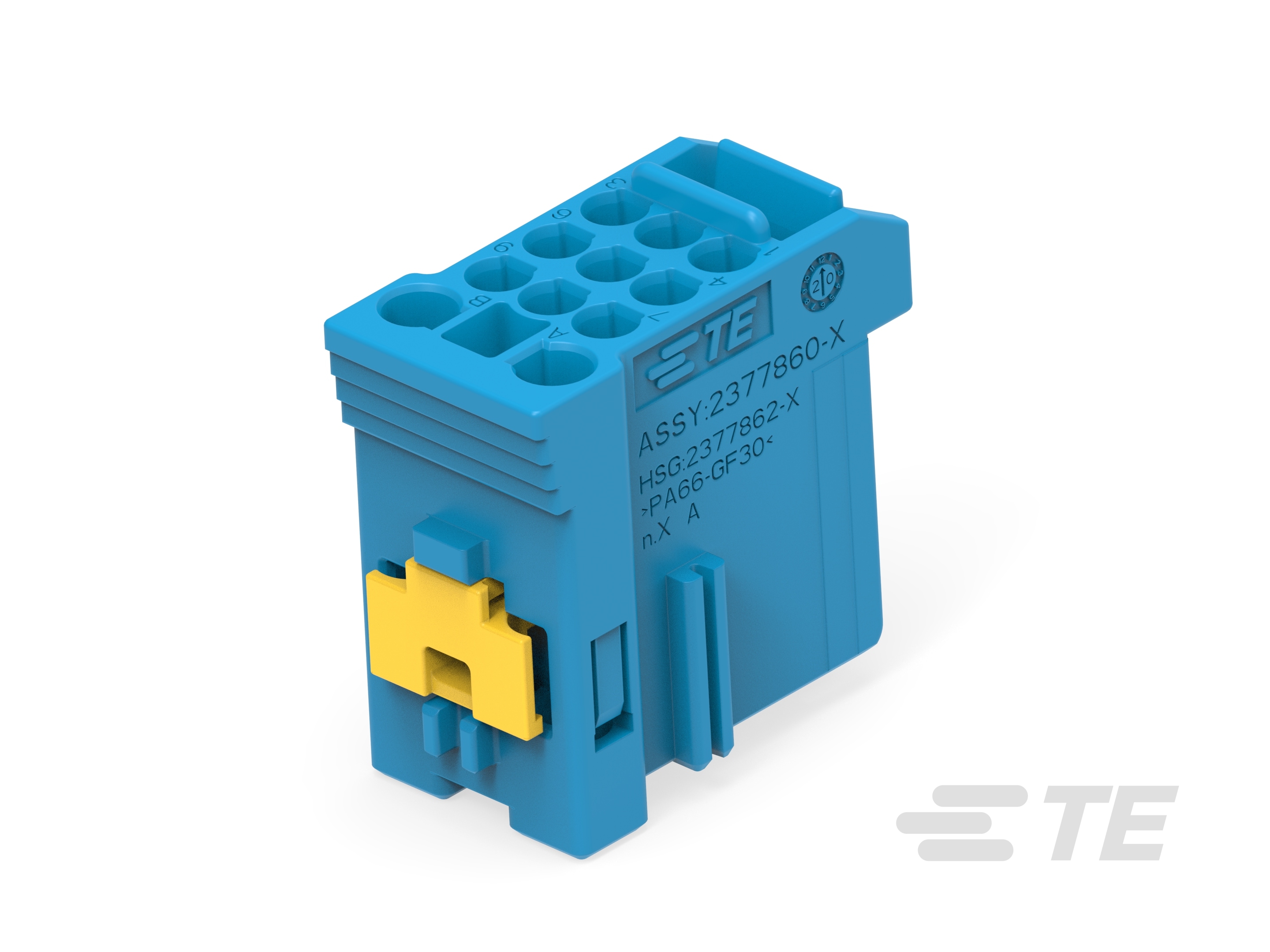 11POS,HYBRID,REC HSG ASSY,UNSLD,COD D-2377860-4