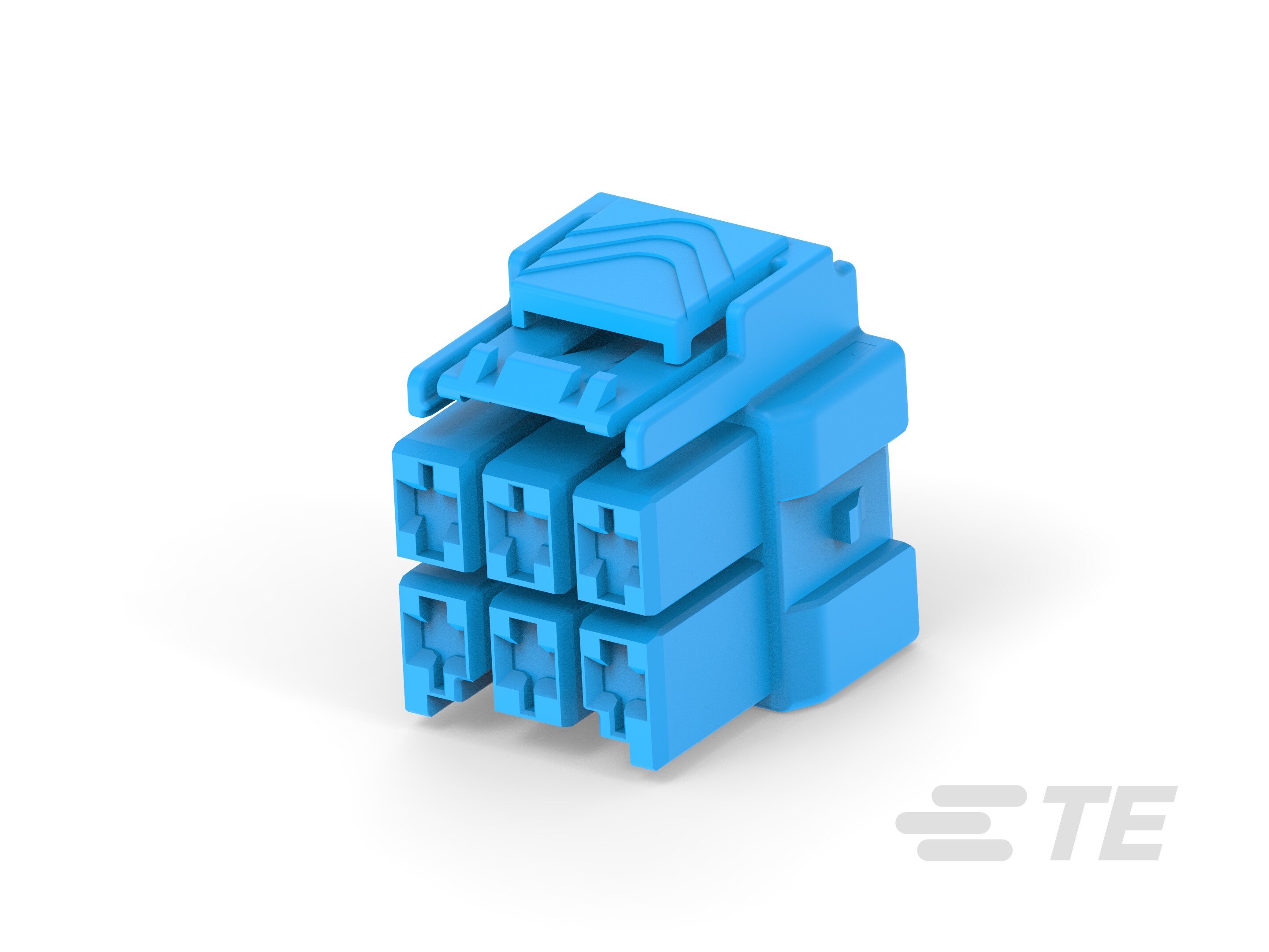 PTL 2X3 PLUG HSG STD TEMP KEY C BLU-3-1971776-3 PTL 2X3 PLUG HSG STD TEMP KEY C BLU-3-1971776-3