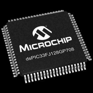 MCU 16-bit dSPIC33 dsPIC RISC 128KB Flash 3.3V 80-Pin TQFP Tray