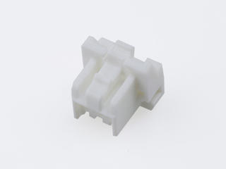 5024390300 - CLIK-Mate Plug Housing, 2.00mm Pitch, Single Row, Positive Lock, 3 Circuits, White