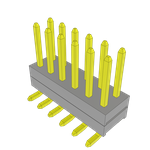 Samtec-TW-06-09-F-D-170-SM Connector Headers and PCB Receptacles Conn Board Stacker HDR 12 POS 2mm Solder ST Top Entry SMD Tube Samtec-TW-06-09-F-D-170-SM Connector Headers and PCB Receptacles Conn Board Stacker HDR 12 POS 2mm Solder ST Top Entry SMD Tube