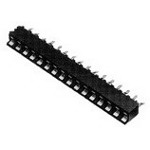 TE Connectivity-643646-1 Connector Headers and PCB Receptacles Conn SIP Socket Strip SKT 14 POS 2.54mm Solder ST Thru-Hole Tray