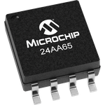 Microchip Technology-24AA65T/SM EEPROM EEPROM Serial-I2C 64K-bit 8K x 8 2.5V/3.3V/5V 8-Pin SOIJ T/R