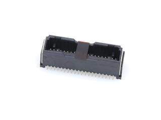 5054334081 - 1.25mm Pitch, Micro-Lock Plus PCB Header, Dual Row, Vertical, Surface Mount, Tin-Bismuth Plating, Positive Lock, 40 Circuits, with Pick-and-Place Tape, Black