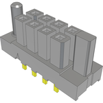 Samtec-IPBS-104-01-T-D-GP Connector Headers and PCB Receptacles Conn Isolated Power Socket SKT 8Power POS 4.19mm Solder ST Top Entry Thru-Hole Power Mate® Tube