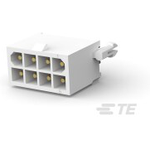 TE Connectivity-794065-2 Connector Headers and PCB Receptacles Conn Wire to Board HDR 8Power POS 4.14mm Solder ST Thru-Hole Bag