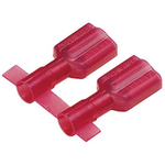 Panduit-DNF18-188FIB-3K Connector Terminals Quick Disconnect Terminal 18-22AWG Brass Red F 19.8mm Tin T/R