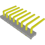 Samtec-HPM-08-04-T-S-RA Connector Headers and PCB Receptacles Conn Unshrouded Header HDR 8 POS 5.08mm Solder RA Side Entry Thru-Hole Bulk