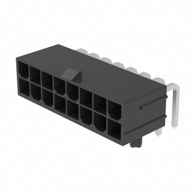 16 Position Mini-Fit Jr 5569 Black 16 Position Mini-Fit Jr 5569 Black