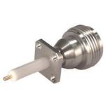 HUBER+SUHNER-23_N-50-0-30/133_NE Connector RF Conn Type N 0Hz to 11GHz 50Ohm ST Flange Mount RCP Gold Over Nickel Phosphorus