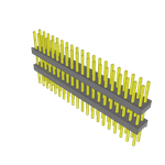 Samtec-ZW-20-11-T-D-400-264 Connector Headers and PCB Receptacles Conn Board Stacker HDR 40 POS 2.54mm Solder ST Top Entry Thru-Hole Bulk Samtec-ZW-20-11-T-D-400-264 Connector Headers and PCB Receptacles Conn Board Stacker HDR 40 POS 2.54mm Solder ST Top Entry Thru-Hole Bulk