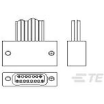 TE Connectivity-STL025SC2DC012N Connector D-Subminiature Conn D-Subminiature 0.305m 30AWG 0.64mm 25 POS D-Sub SKT