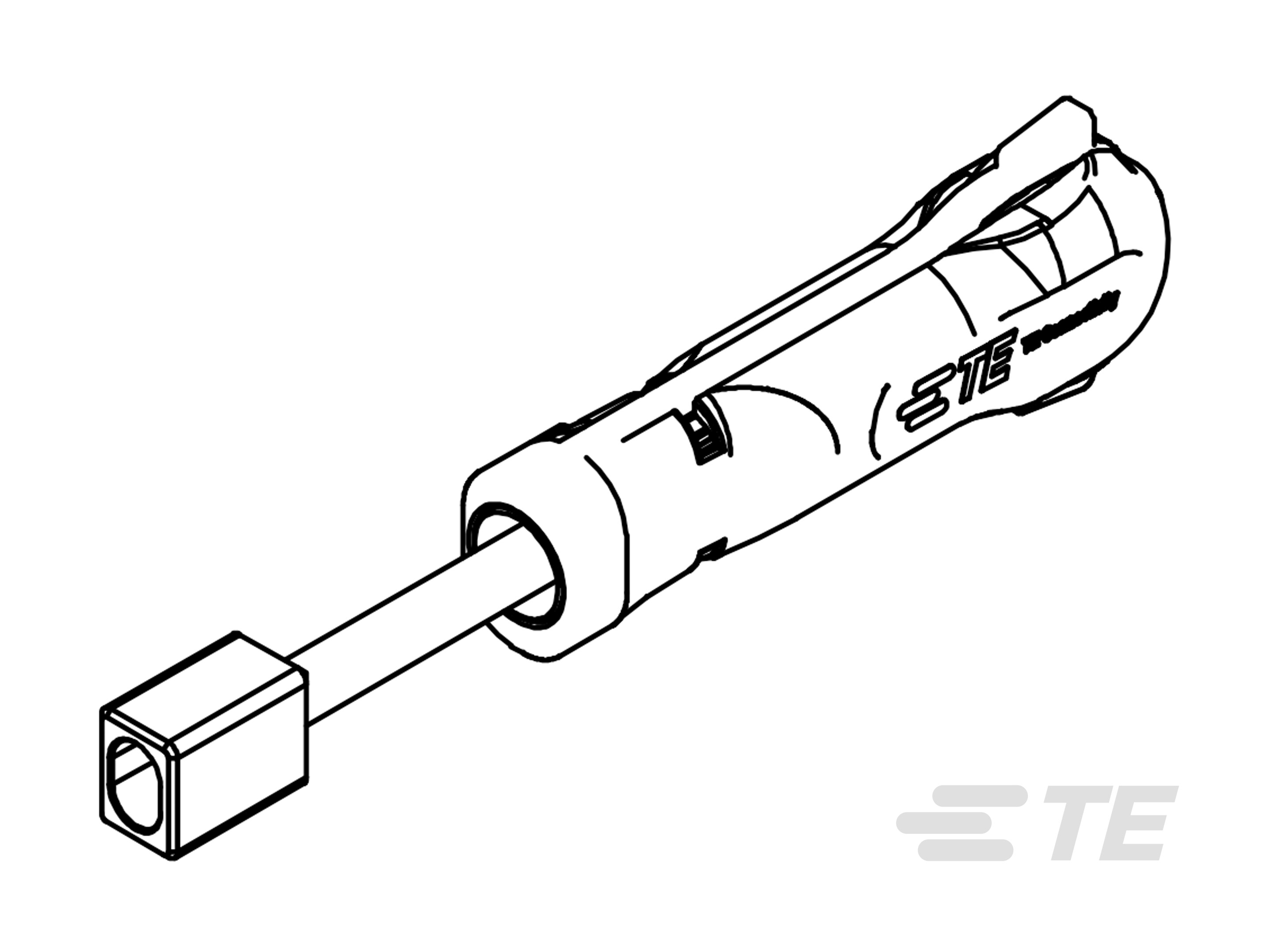 EXTRACTION TOOL, 2POS.SECONDARY LOCK CL.-1-1579008-4 EXTRACTION TOOL, 2POS.SECONDARY LOCK CL.-1-1579008-4