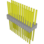 Samtec-MTMS-113-58-G-D-280 Connector Headers and PCB Receptacles Conn Unshrouded Header HDR 26 POS 1.27mm Solder ST Top Entry Thru-Hole Tube Samtec-MTMS-113-58-G-D-280 Connector Headers and PCB Receptacles Conn Unshrouded Header HDR 26 POS 1.27mm Solder ST Top Entry Thru-Hole Tube