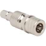 Amphenol RF-AD-QMAPQMAJ-2 Connector RF Conn QMA Adapter 0Hz to 18GHz 50Ohm ST PL/RCP Gold Bag