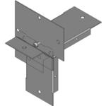 Hammond Manufacturing-CWEL290 Cable Accessories Wiring Ducts 90° Elbow Square Screw Steel Gray