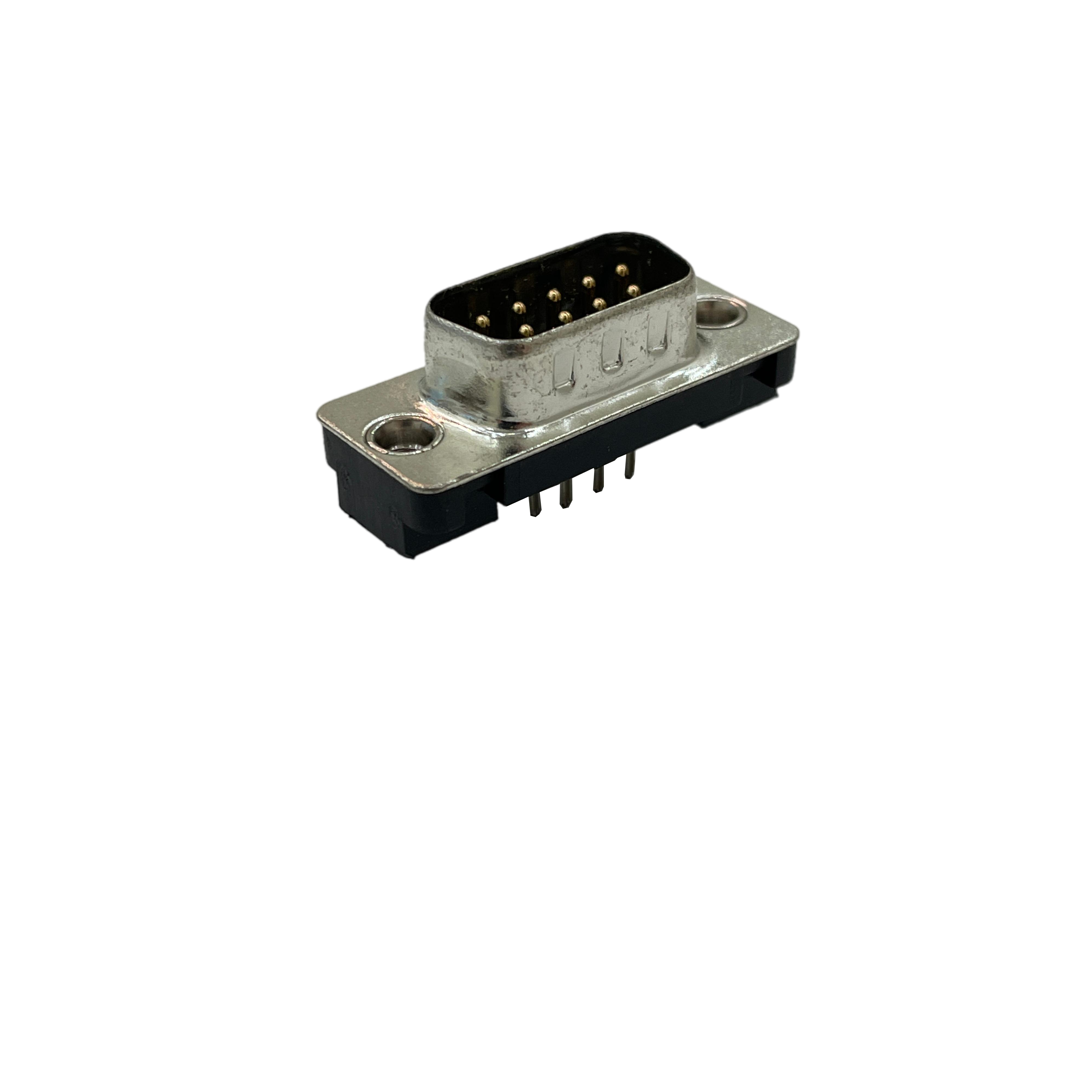ADAM TECH-DE09-PA-M2 Connector D-Subminiature Conn D-Sub PIN 9 POS 1.38mm Solder ST Thru-Hole 9 Terminal 1 Port Tray