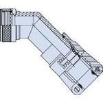 Glenair-M85049/77-22W07 Backshells EMI/RFI Environmental Backshell 45° 22 Shell Size Cadmium Over Electroless Nickel Aluminum Alloy Spin