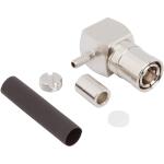 Amphenol RF-142288 Connector RF Conn SMB 0Hz to 4GHz 50Ohm Crimp RA Cable Mount PL Gold