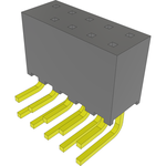 Samtec-SQT-105-01-L-D-RA-009 Connector Headers and PCB Receptacles Conn Socket Strip SKT 10 POS 2mm Solder RA Side Entry Thru-Hole Tube