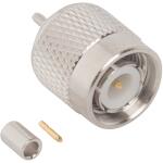 Amphenol RF-122429 Connector RF Conn TNC 0Hz to 11GHz 50Ohm Crimp ST Cable Mount PL Gold