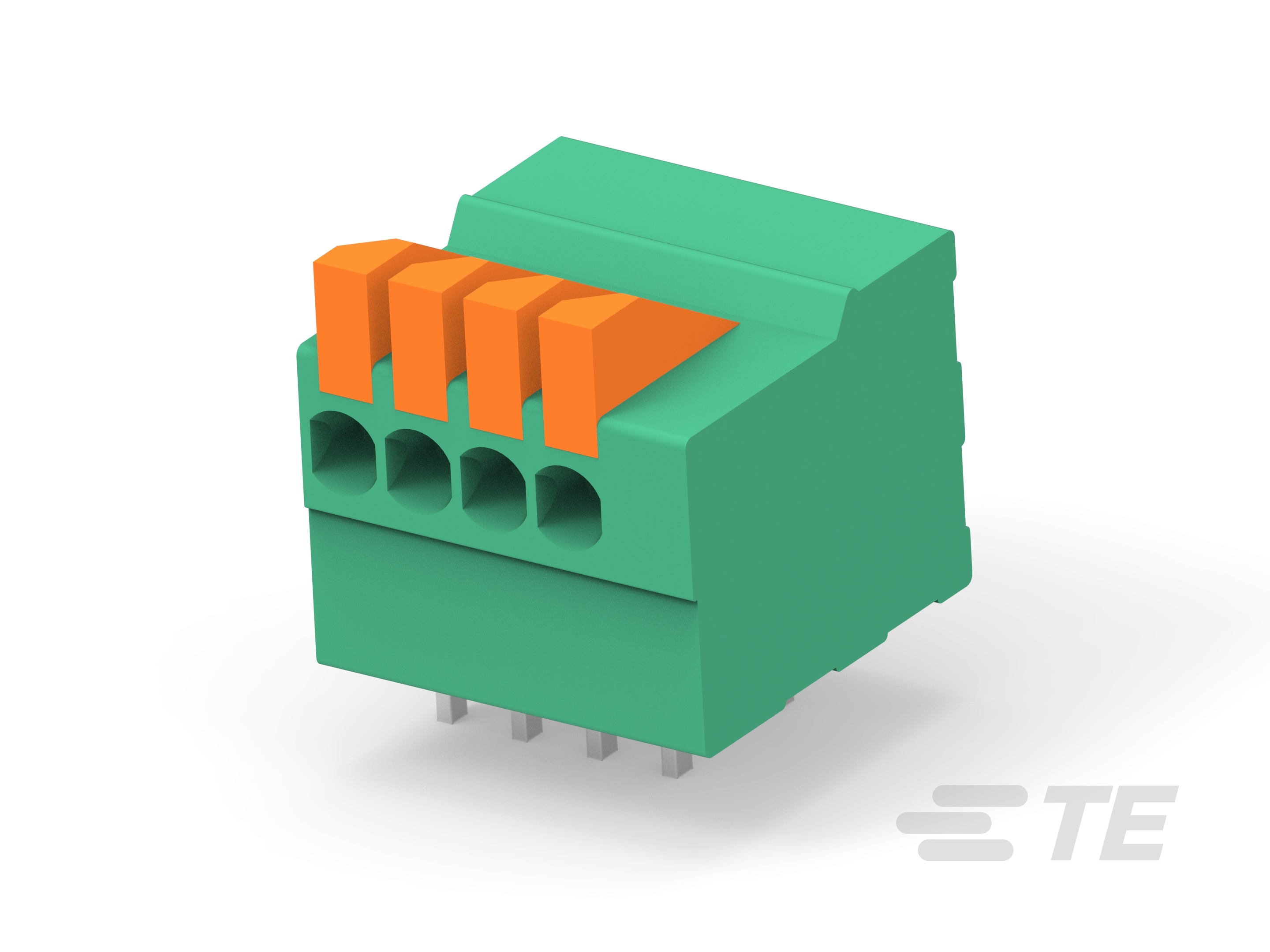 4POS 2.54MM SES CONN.-1-2834016-4 4POS 2.54MM SES CONN.-1-2834016-4