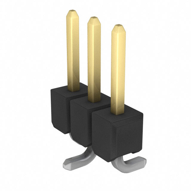 AMPMODU Mod II Breakaway SMT Gold 3 Pins