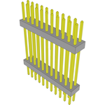Samtec-TW-11-12-G-D-685-200 Connector Headers and PCB Receptacles Conn Board Stacker HDR 22 POS 2mm Solder ST Top Entry Thru-Hole Bulk