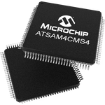 Microchip Technology-ATSAM4CMS4CC-AU Microcontrollers - MCUs MCU 32-bit ARM Cortex M4F RISC 256KB Flash 1.2V/1.8V/2.5V/3.3V 100-Pin LQFP Tray