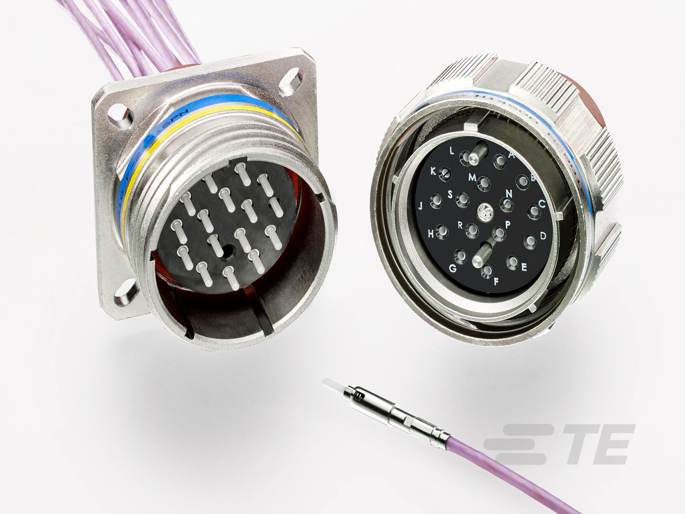 ARINC 801, TYPE 1 JAM NUT CONNECTOR-YMC8017-F-19-12PD0