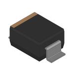 Microchip Technology-MSMBG6.5A Transient Voltage Suppressors (TVS) TVS Diode Single Uni-Dir 6.5V 600W 2-Pin SMBG Bag