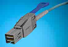 1064152150 - iPass+ HD-to-iPass+ HD AOC Assembly, Multimode, 50/125µm, 3.00mm CableDiameter, 50.0m Cable Length