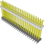 Samtec-HW-24-20-S-D-810-SM-A Connector Headers and PCB Receptacles Conn Board Stacker HDR 48 POS 2.54mm Solder ST Top Entry SMD Tube
