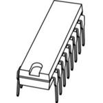 NXP Semiconductors-74HCT365N,652 Buffers and Line Drivers Buffer/Line Driver 6-CH Non-Inverting 3-ST CMOS 16-Pin PDIP Bulk