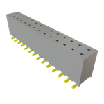 Samtec-SQW-114-01-L-D-VS Connector Headers and PCB Receptacles Conn Socket Strip SKT 28 POS 2mm Solder ST Top Entry SMD Tube