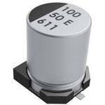 KEMET Corporation-EEV107M035A9MAA Capacitor Aluminum Electrolytic Cap Aluminum Lytic 100uF 35V 20% (8 X 10.2mm) SMD 0.16 Ohm 0.6A 2000h 105°C T/R