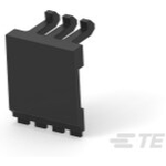 TE Connectivity-102536-2 Connector Accessories Connector Accessories Back Cover Straight Thermoplastic Black