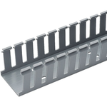 Panduit-G3X4BL6 Wiring Ducts Wiring Ducts Slotted Rectangular without Cover Screw Polyvinyl Chloride Black