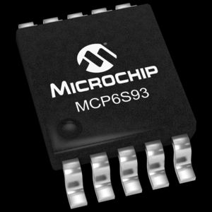 SP Amp Variable Gain Amp Single R-R I/O 5.5V 10-Pin MSOP Tube