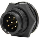 Conxall-7282-8PG-300 Connector Circular Conn Circular PIN 8 POS Solder Cup ST Panel Mount 8 Terminal 1 Port Bulk