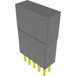 Samtec-ESQ-105-69-G-D Connector Headers and PCB Receptacles Conn Elevated Socket SKT 10 POS 2.54mm Solder ST Top Entry Thru-Hole Tube Samtec-ESQ-105-69-G-D Connector Headers and PCB Receptacles Conn Elevated Socket SKT 10 POS 2.54mm Solder ST Top Entry Thru-Hole Tube