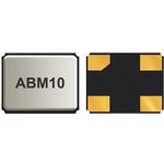 Abracon-ABM10W27.0000MHZ4B1UT Crystals Crystal 27MHz ±10ppm (Tol) ±10ppm (Stability) 4pF FUND 80Ohm 4-Pin SMD T/R